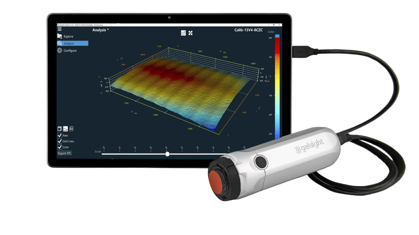 GelSight Mobile with Roughness